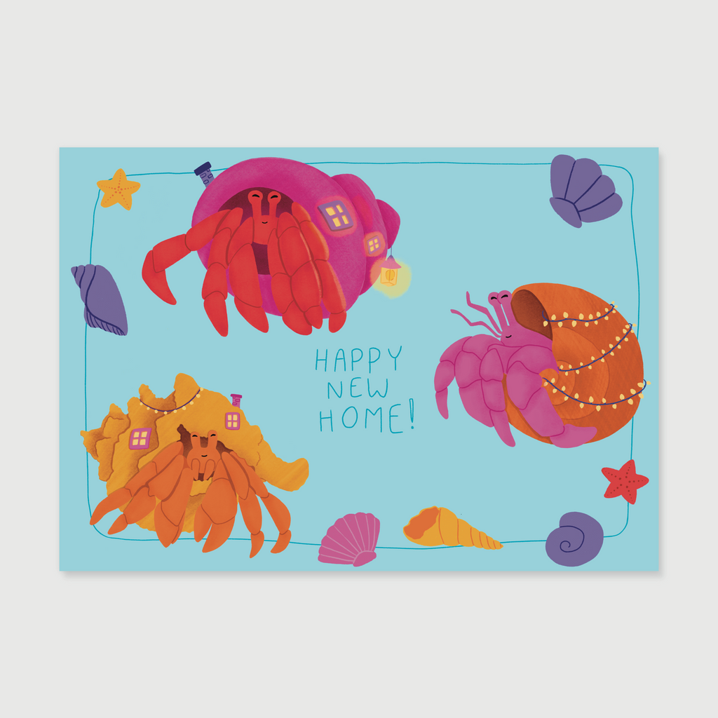 happy new home - heremietkreeften