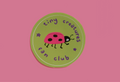 tiny creatures fan club • sticker
