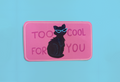 cool cat • sticker